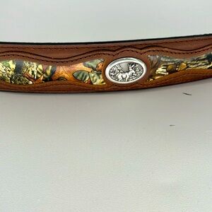 RANGER Men’s Deer Country Hunt Genuine Leather Belt Size 32